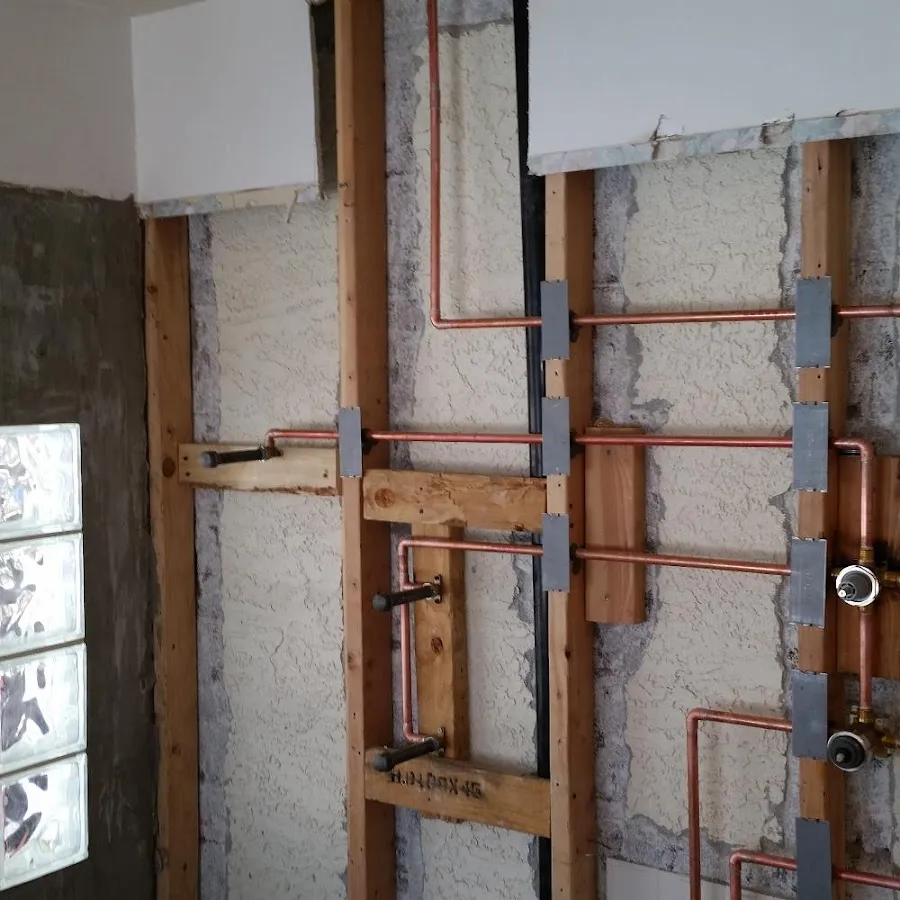 Copper pipe installation for Repiping in Poquoson